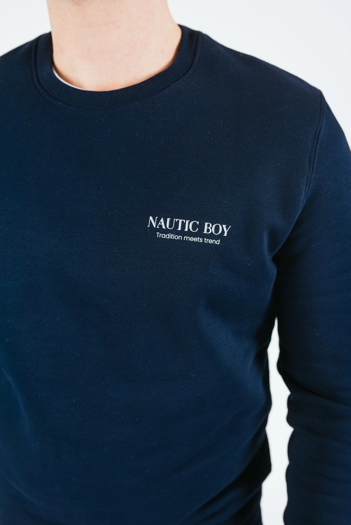 Coastal Sweater - French Navy