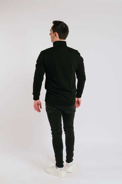 Ocean Half-Zip - Black