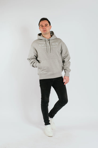 Rough Wave Hoodie - Heather Grey