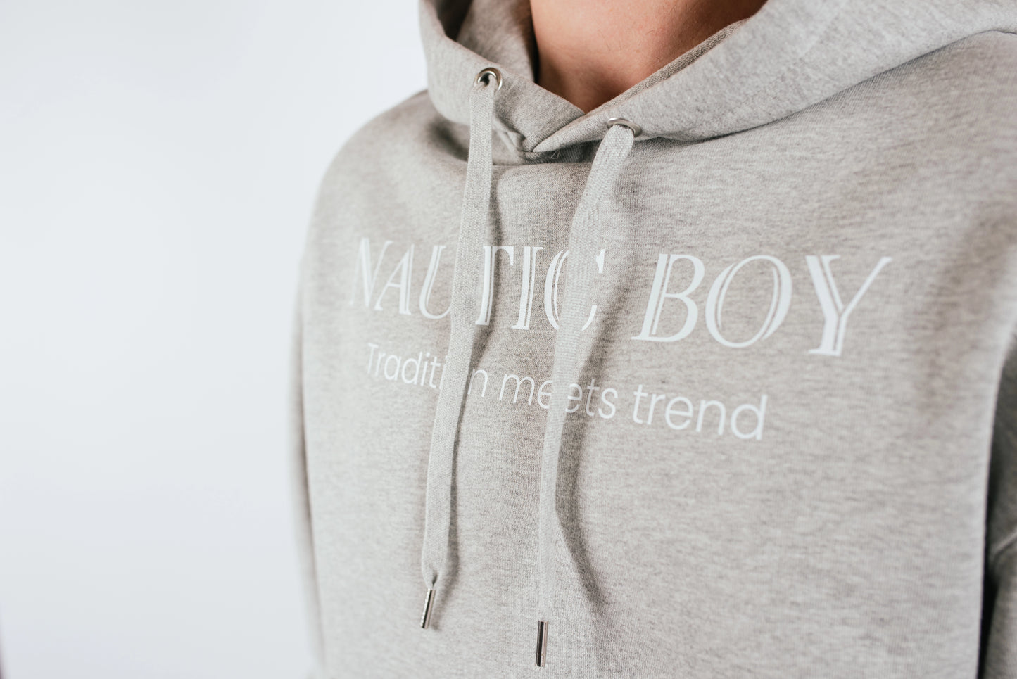 Rough Wave Hoodie - Heather Grey