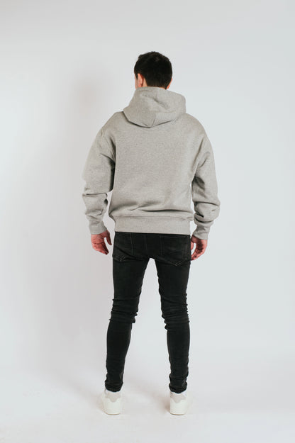 Rough Wave Hoodie - Heather Grey