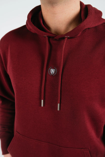 Shallow Wave Hoodie - Burgundy