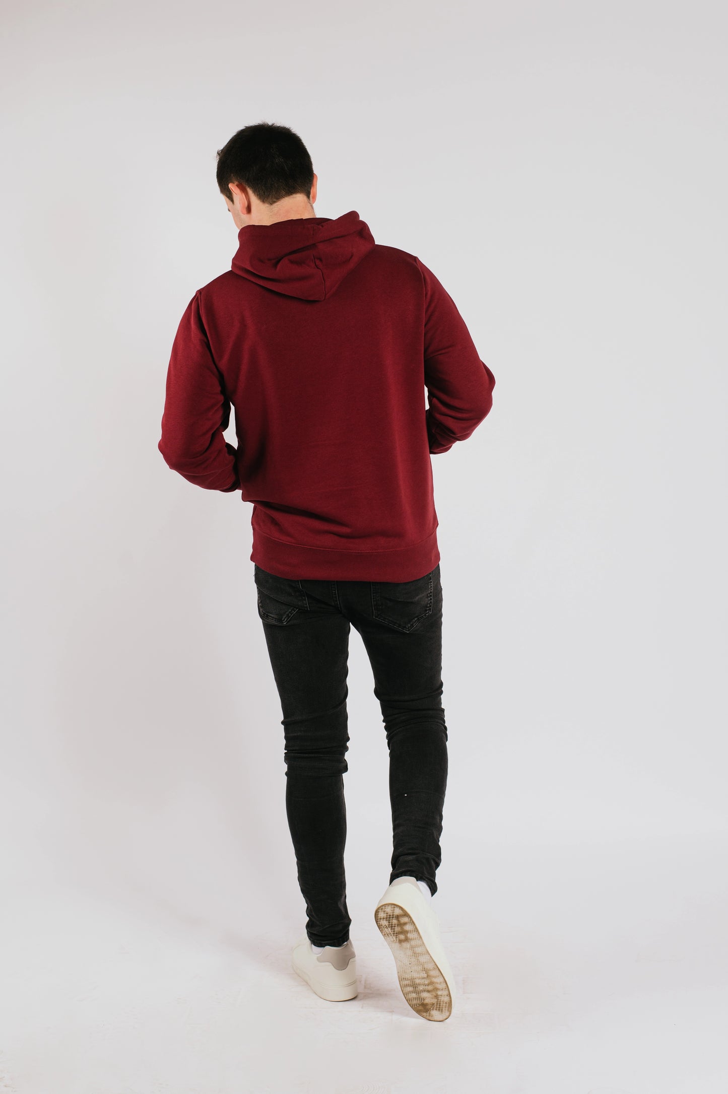 Shallow Wave Hoodie - Burgundy