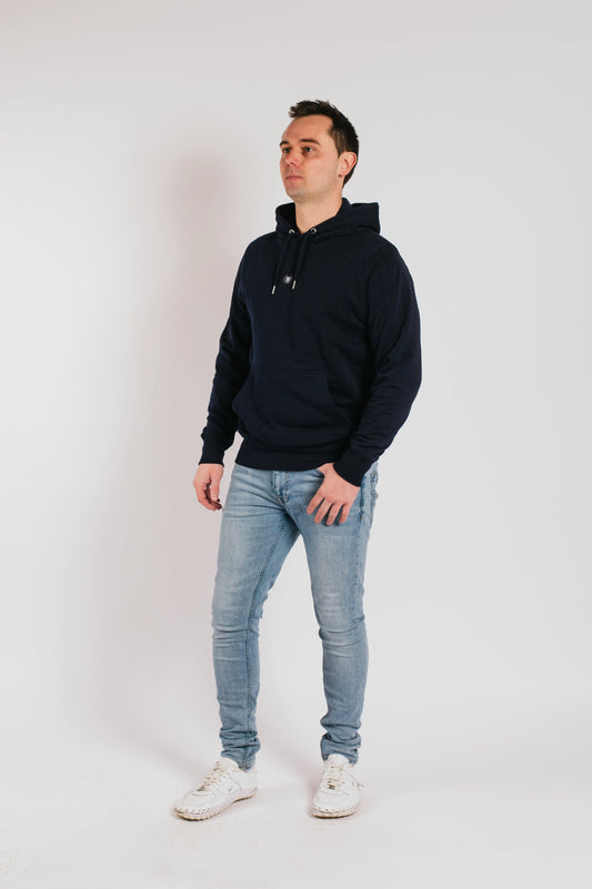 Shallow Wave Hoodie - French Navy