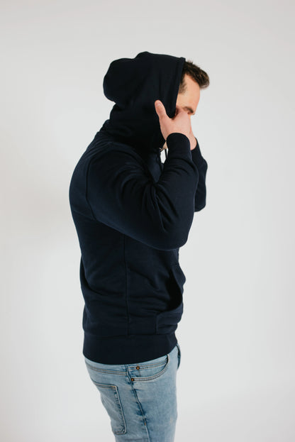 Shallow Wave Hoodie - French Navy