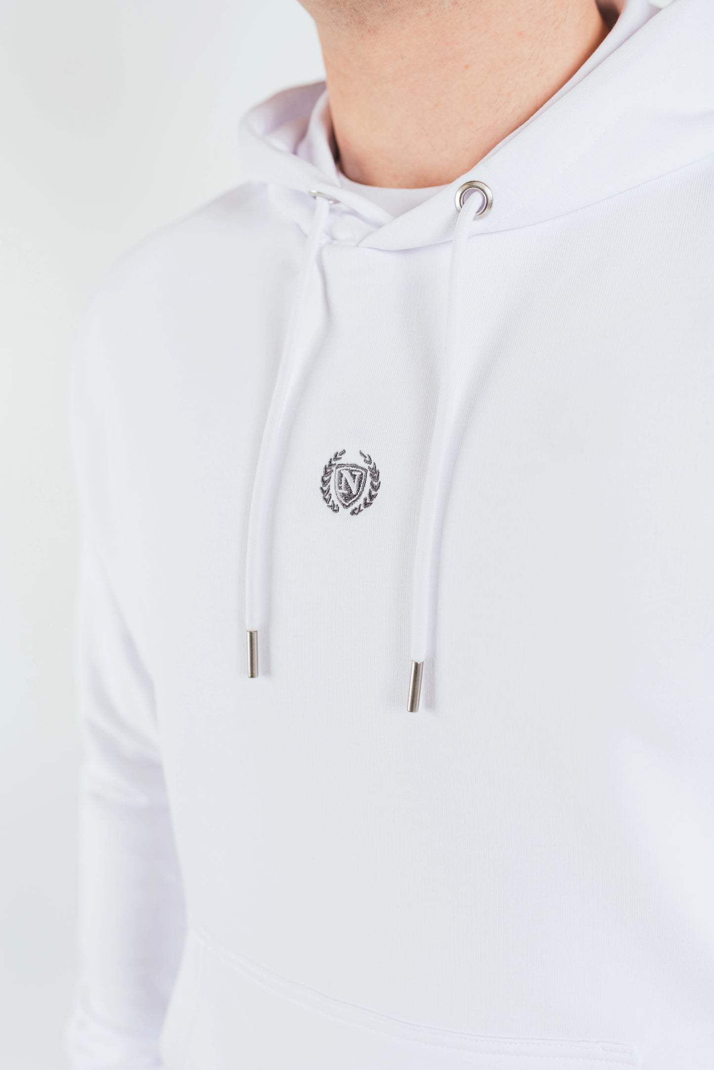 Shallow Wave Hoodie - White